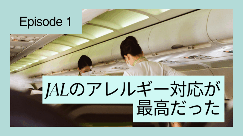 JALアレルギー対応最高